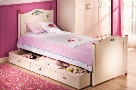Кровать детская Балли 2-х уровневая (венге/белфорт) в Муромцево - muromcevo.katalogmebeli.com | фото 4