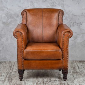 Кресло кожаное Лофт Чарльз в Муромцево - muromcevo.katalogmebeli.com | фото 4