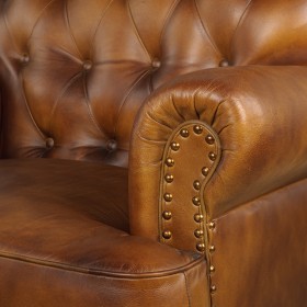 Кресло кожаное Чарльз в Муромцево - muromcevo.katalogmebeli.com | фото 5