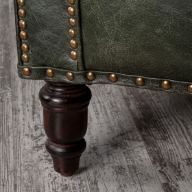 Кресло кожаное Лофт Аристократ (ширина 1070 мм) в Муромцево - muromcevo.katalogmebeli.com | фото 3