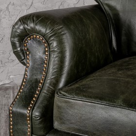 Кресло кожаное Лофт Аристократ (ширина 1070 мм) в Муромцево - muromcevo.katalogmebeli.com | фото 5