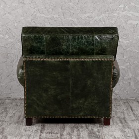 Кресло кожаное Лофт Аристократ (ширина 1070 мм) в Муромцево - muromcevo.katalogmebeli.com | фото 7
