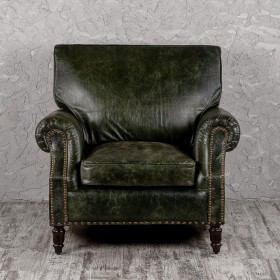 Кресло кожаное Лофт Аристократ (ширина 1070 мм) в Муромцево - muromcevo.katalogmebeli.com | фото 9