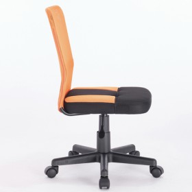 Кресло компактное BRABIX Smart MG-313 (черный, оранжевый) в Муромцево - muromcevo.katalogmebeli.com | фото 2