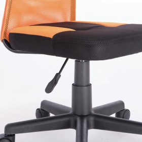 Кресло компактное BRABIX Smart MG-313 (черный, оранжевый) в Муромцево - muromcevo.katalogmebeli.com | фото 5