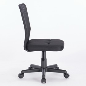 Кресло компактное BRABIX Smart MG-313 (черный) в Муромцево - muromcevo.katalogmebeli.com | фото 2