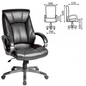 Кресло офисное BRABIX Maestro EX-506 (черный) в Муромцево - muromcevo.katalogmebeli.com | фото 1