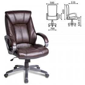 Кресло офисное BRABIX Maestro EX-506 (коричневый) в Муромцево - muromcevo.katalogmebeli.com | фото 1