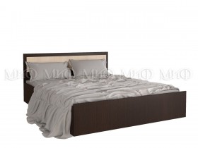 Кровать 1,4 Фиеста (Венге/Дуб беленый) в Муромцево - muromcevo.katalogmebeli.com | фото