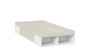 Кровать «Сканди» с ящиком Дуб Гарден/Белый в Муромцево - muromcevo.katalogmebeli.com | фото 2