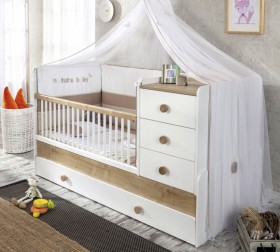 NATURA BABY Детская кровать-трансформер 20.31.1015.00 в Муромцево - muromcevo.katalogmebeli.com | фото 1