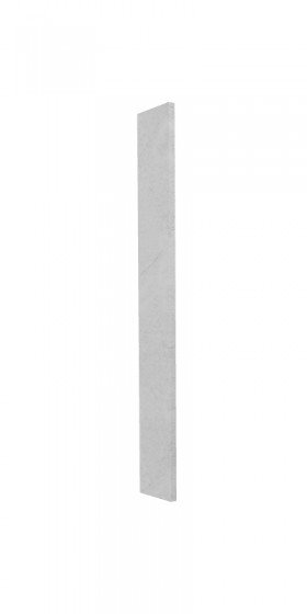 Панель торцевая (для шкафа верхнего торцевого высокого) ВПТ 400 Лофт (Штукатурка белая) в Муромцево - muromcevo.katalogmebeli.com | фото
