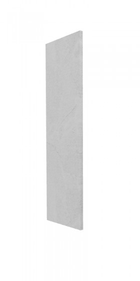 Панель торцевая (для шкафа верхнего высокого) ВП Лофт (Штукатурка белая) в Муромцево - muromcevo.katalogmebeli.com | фото