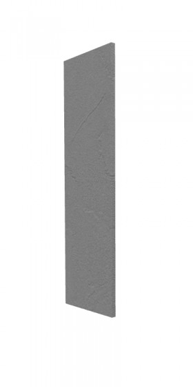 Панель торцевая (для шкафа верхнего высокого) ВП Лофт (Штукатурка серая) в Муромцево - muromcevo.katalogmebeli.com | фото