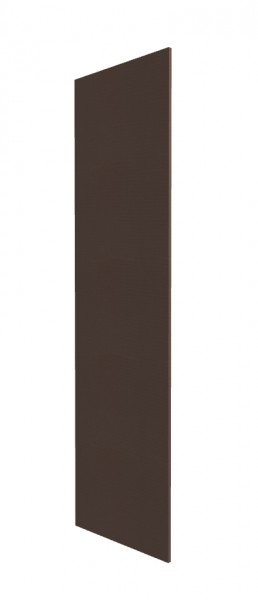 Панель торцевая ПН/ПНЯ М Квадро (для пеналов) Шоколад кожа в Муромцево - muromcevo.katalogmebeli.com | фото