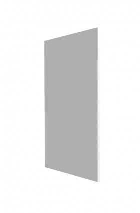 Панель торцевая СТ 400 Ройс (для шкафа торцевого нижнего) Белый софт в Муромцево - muromcevo.katalogmebeli.com | фото