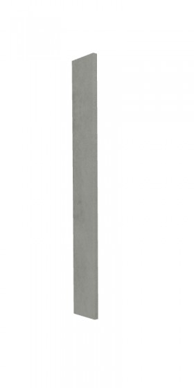 Панель торцевая ВПТ 400 Лофт (для шкафа торцевого верхнего) Бетон светлый в Муромцево - muromcevo.katalogmebeli.com | фото