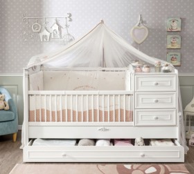 ROMANTIC BABY Детская кровать-трансформер 20.21.1015.00 в Муромцево - muromcevo.katalogmebeli.com | фото 3