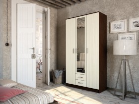 Шкаф-для одежды Трио в Муромцево - muromcevo.katalogmebeli.com | фото