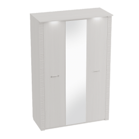 Шкаф трехдверный Элана Бодега белая в Муромцево - muromcevo.katalogmebeli.com | фото